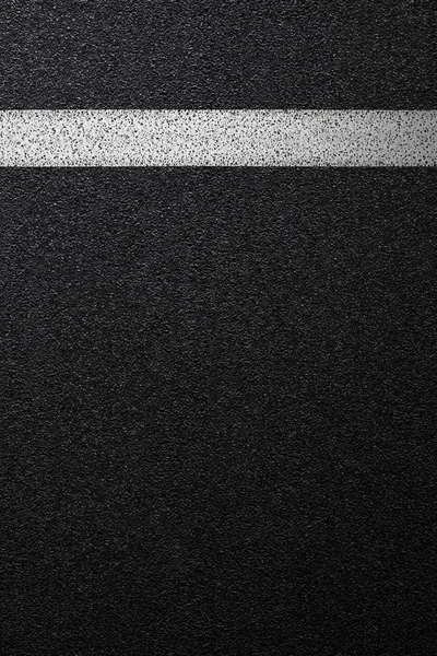 Düzey Asfaltlı yol bölen bir beyaz çizgili. Asfalt, en iyi görünüm doku.