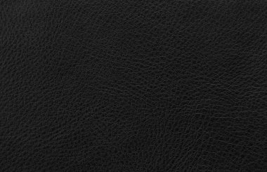 Dikişli siyah deri..