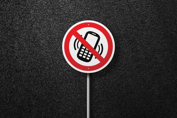 Yol iz arka plan asfalt üzerinde dairesel şekil. Telefon ve sms. Asfalt, en iyi görünüm doku.