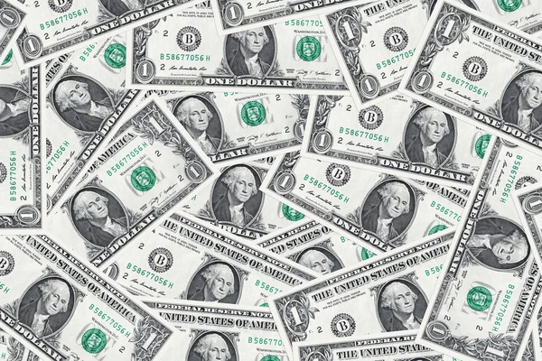 Bir sürü fatura bir Amerikan Doları olarak