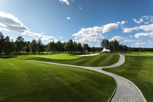 Sıcak yaz günü Golf Club