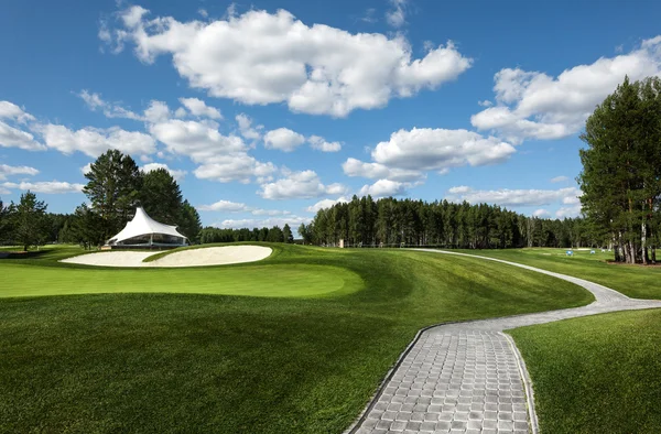 Sıcak yaz günü Golf Club