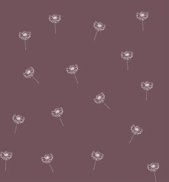 Çiçek beyaz Peygamber ile seamless modeli.