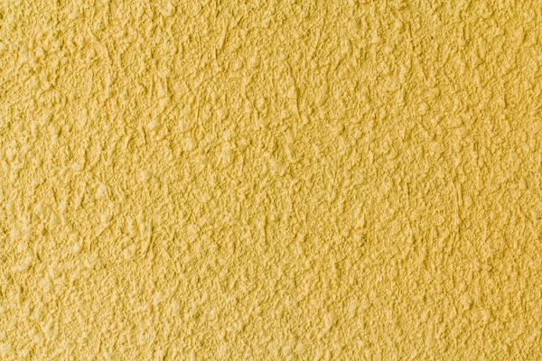 Fundo de textura de superfície de parede de cimento amarelo — Fotografia de Stock