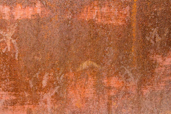 Rusty metallo parete texture superficie sfondo — Foto Stock