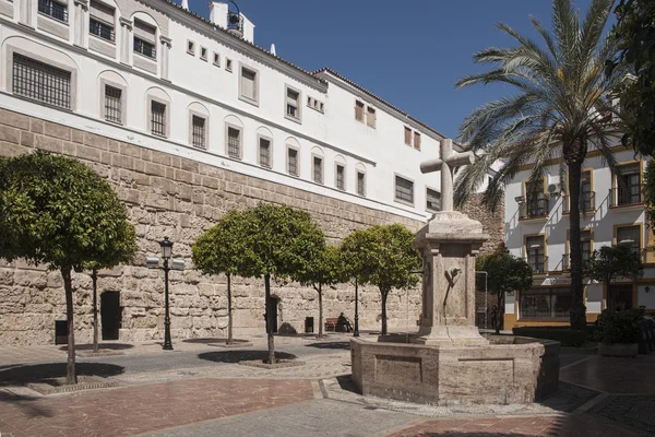 Ulice starego miasta w Marbelli, Andaluzja — Zdjęcie stockowe