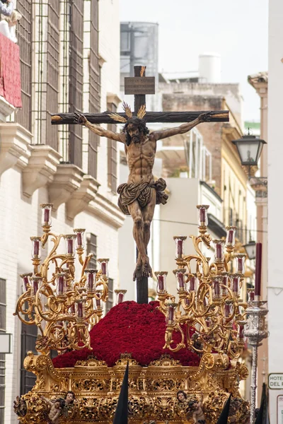 Broederschap van gij Heilige Week in Sevilla — Stockfoto