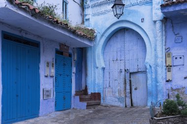Şehir: Fas Chefchaouen mavi