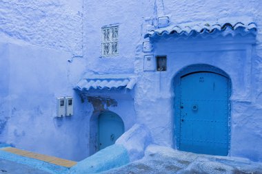 Şehir: Fas Chefchaouen mavi