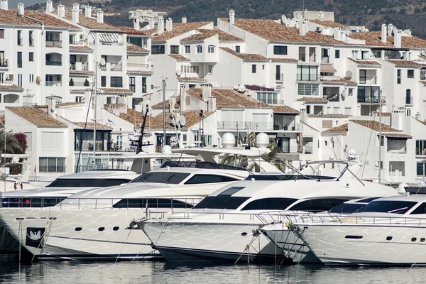 Bryggan Puerto Banus, Marbella — Stockfoto