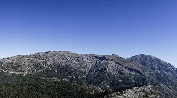 Doğal parklar Sierra de las Nieves Malaga'da il Andalucia İspanya, — Stok fotoğraf