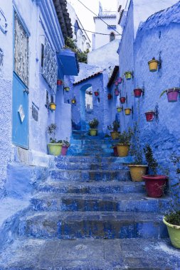 Fas chefchaouen şehirleri