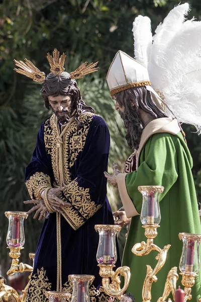 Passo mistério da Irmandade de San Gonzalo, Semana Santa em Sevilha — Fotografia de Stock