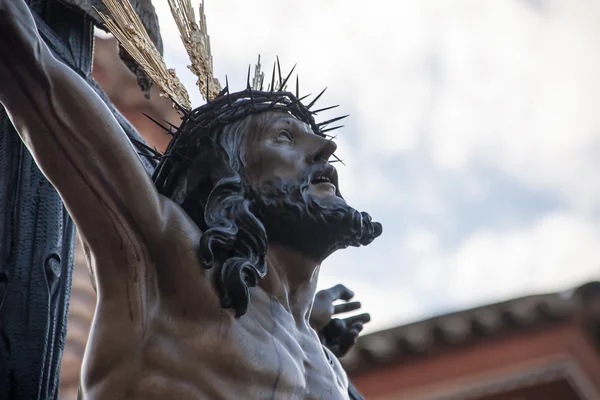 Kristus vypršení v Svatého týdne v Seville — Stock fotografie