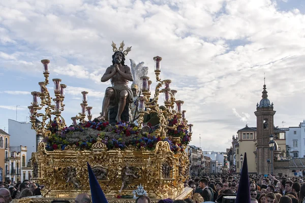 Irmandade da estrela, a semana Santa em Sevilha — Fotografia de Stock