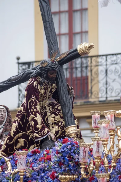 Étape mystère de la fraternité d'espérance de Triana, Pâques à Séville — Photo