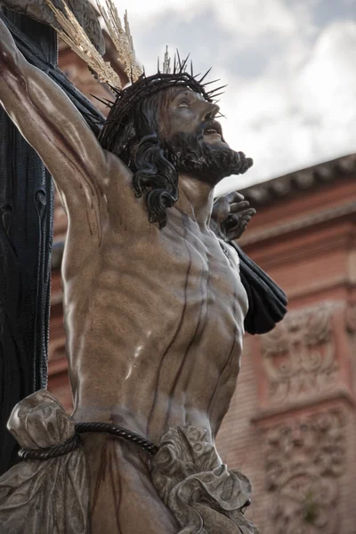İsa'nın kutsal hafta Seville içinde belgili tanımlık expiry — Stok fotoğraf