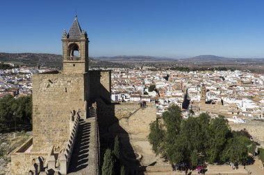 anıtlar İspanya Malaga'da Antequera Kalesi