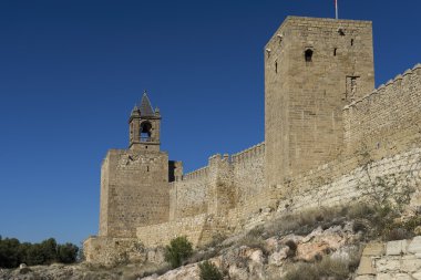 anıtlar İspanya Malaga'da Antequera Kalesi