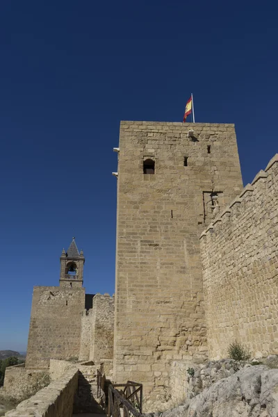 Monuments en Espagne la citadelle d'Antequera à Malaga — Photo