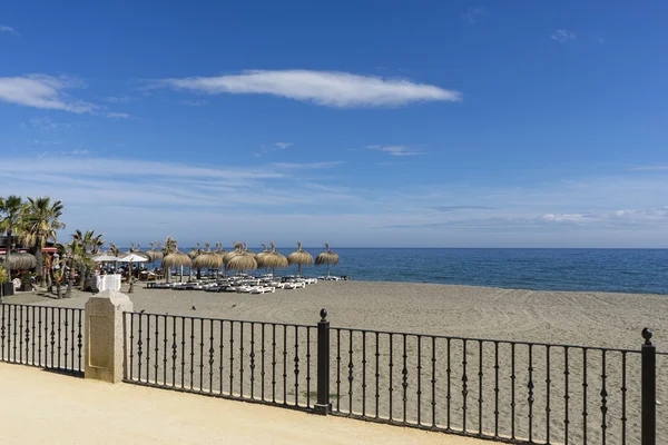 Playas de la Costa del Sol en el sur de Andalucía, Marbella —  Fotos de Stock