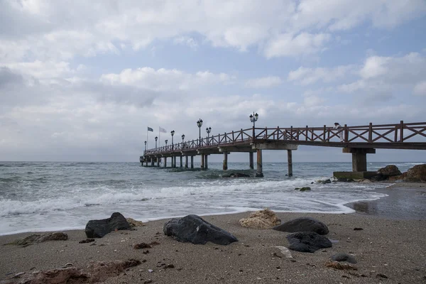 Pontoon Beach casablanca v Marbella — Stock fotografie