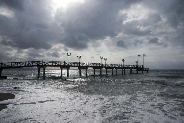 Pontoon Beach casablanca v Marbella — Stock fotografie