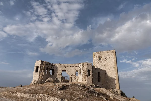 테 바, 말라가에서 스타의 옛 무어 성 터 — 스톡 사진