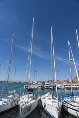 Fuengirola şehir Malaga il marina