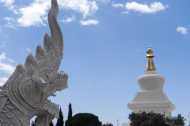 İspanya, tapınak Benalmadena Malaga şehrinde bulunan Budist tapınakları