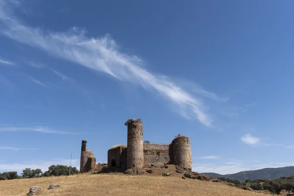 Castelo Torres Monesterio na província de Badajoz — Fotografia de Stock