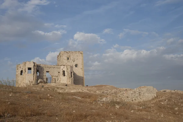 Ερείπια του παλιού κάστρου Μαυριτανών του αστεριού στο Teba, Μάλαγα — Φωτογραφία Αρχείου