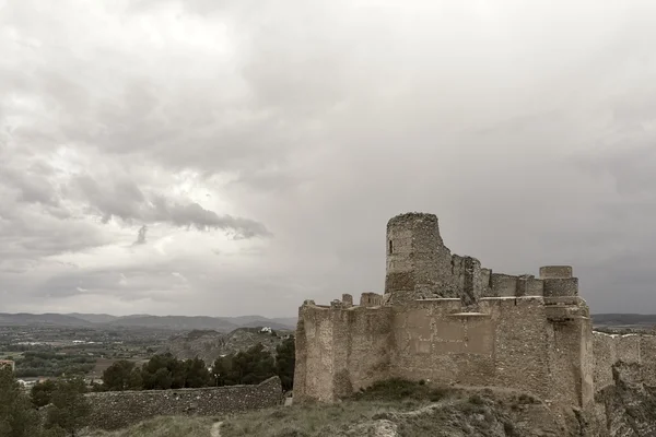 Château d'Ayub dans la ville de Calatayud, Saragosse — Photo