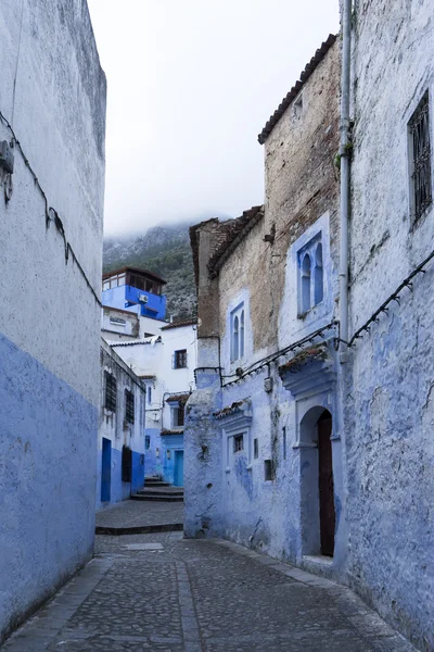 Pruhy Modré Město Chefchaouen Maroku — Stock fotografie