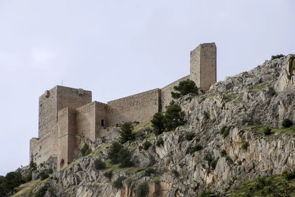 Castillo Santa Catalina Província Jaen Andaluzia — Fotografia de Stock