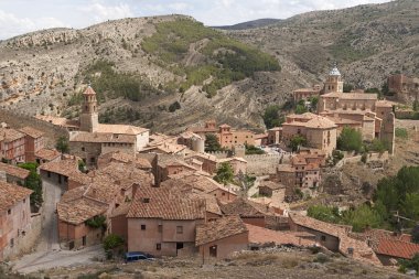 İspanya, Teruel ilinde Albarracin güzel köyleri