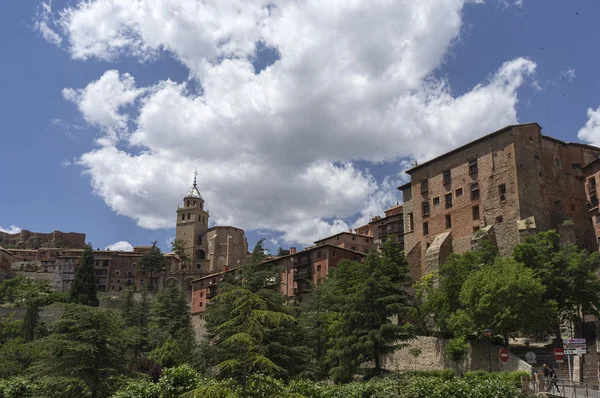 Όμορφα χωριά της Ισπανίας, Albarracin στην επαρχία του Τερουέλ — Φωτογραφία Αρχείου