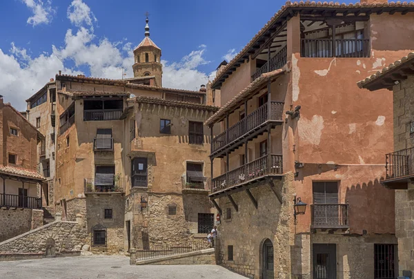 Μεσαιωνικά χωριά της Ισπανίας, Albarracn στο η επαρχία του Τερουέλ — Φωτογραφία Αρχείου
