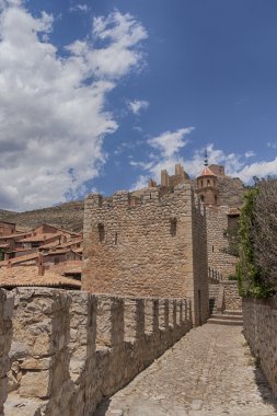 İspanya, Teruel ilinde Albarracn ortaçağ köyleri