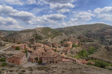 İspanya, Teruel ilinde Albarracn ortaçağ köyleri