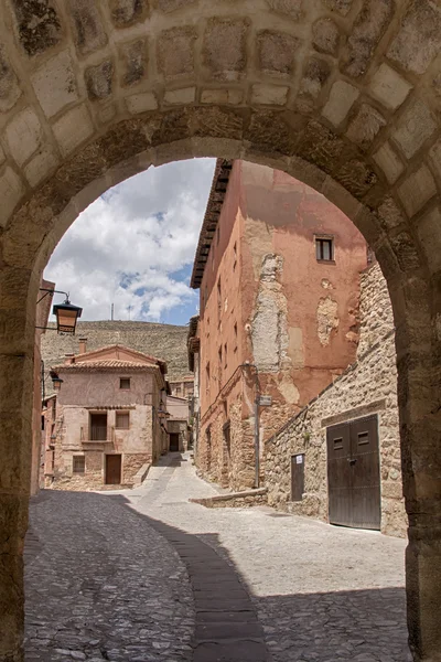 Aldeias medievais de Espanha, Albarracn, na província de Teruel — Fotografia de Stock