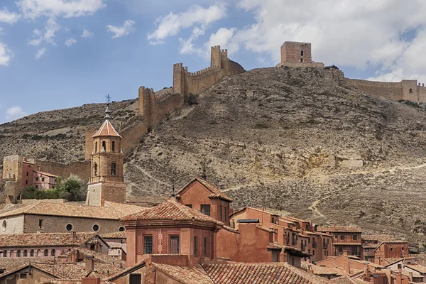 Medieval villages of Spain, Albarracn in the province of Teruel — Stock Photo, Image