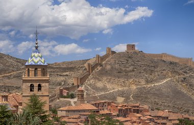 İspanya, Teruel ilinde Albarracn ortaçağ köyleri