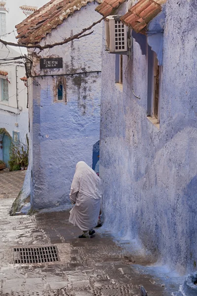 아름 다운 도시 모로코, 체 프 차 웬의 — 스톡 사진