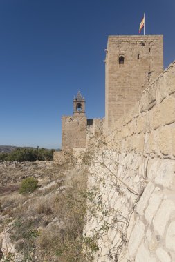 anıtlar İspanya Malaga'da Antequera Kalesi