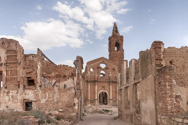 İspanya İç Savaşı bombalama yok belchite Köyü