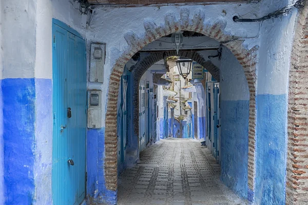 Krásného města Maroka, Chefchaouen — Stock fotografie