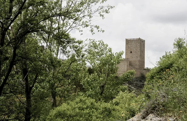 Yedra zamek lub czterech rogach w miejscowości Cazorla, — Zdjęcie stockowe