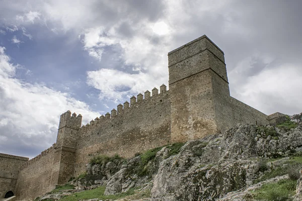 Châteaux dans la province de Huelva, Santa Olalla Creek, Andalousie — Photo