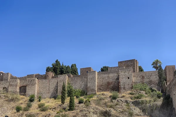 Monumenti in Andalusia, l'Alcazaba di Malaga — Foto Stock
